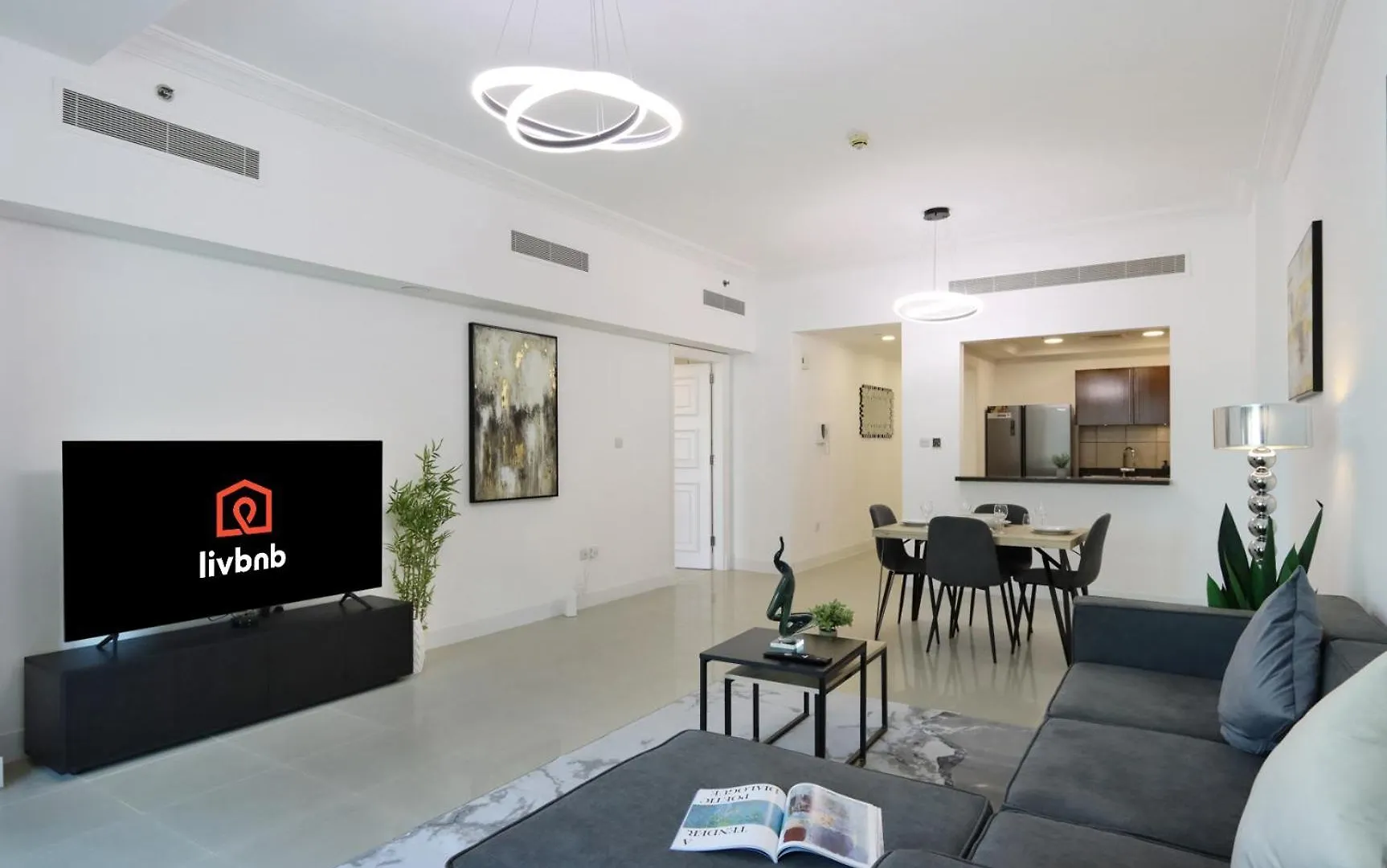Livbnb Suite - 1Br Haven In Golden Mile Dubai Apartment