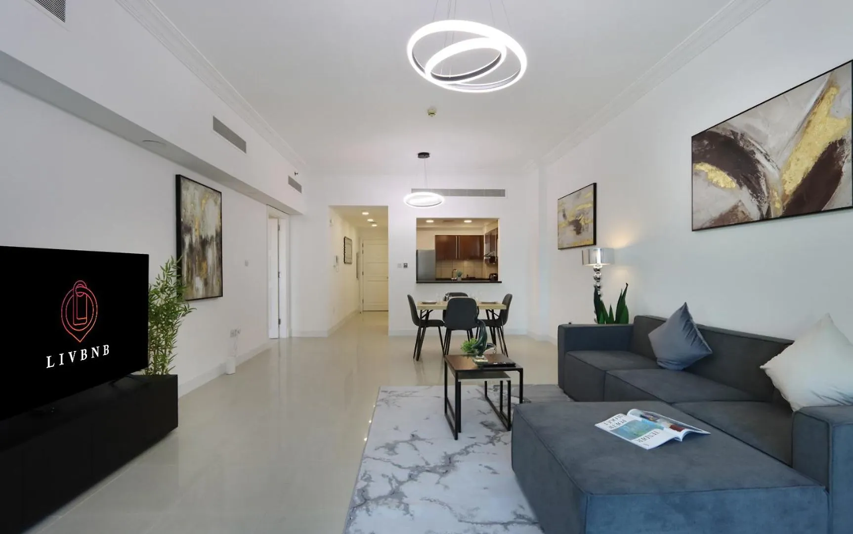 Livbnb Suite - 1Br Haven In Golden Mile Dubai Apartment