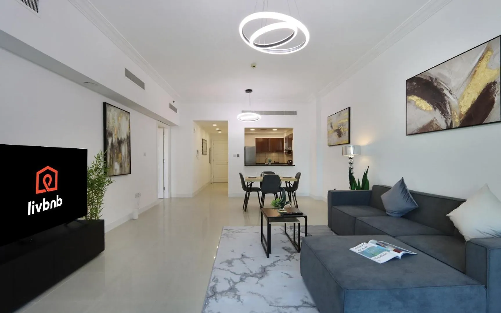 Apartment Livbnb Suite - 1Br Haven In Golden Mile Dubai